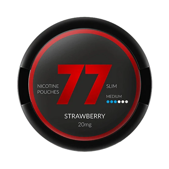 77 strawberry - 20mg/g nicotine pouches
