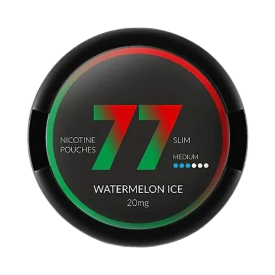 77 watermelon ice - 20mg/g nicotine pouches