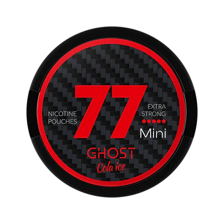 77 ghost cola ice mini nicotine pouches