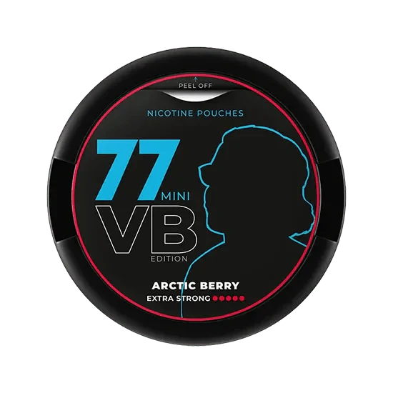 77 mini vb edition arctic berry extra strong nicotine pouch  
