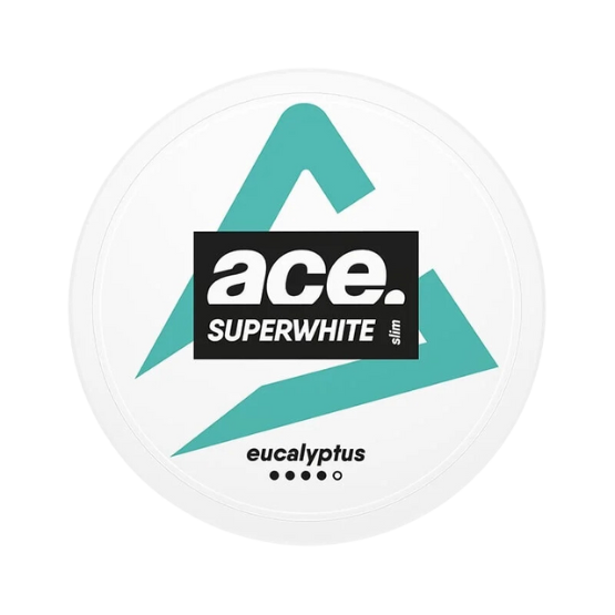 ace eucalyptus - 9.6mg nicotine pouches