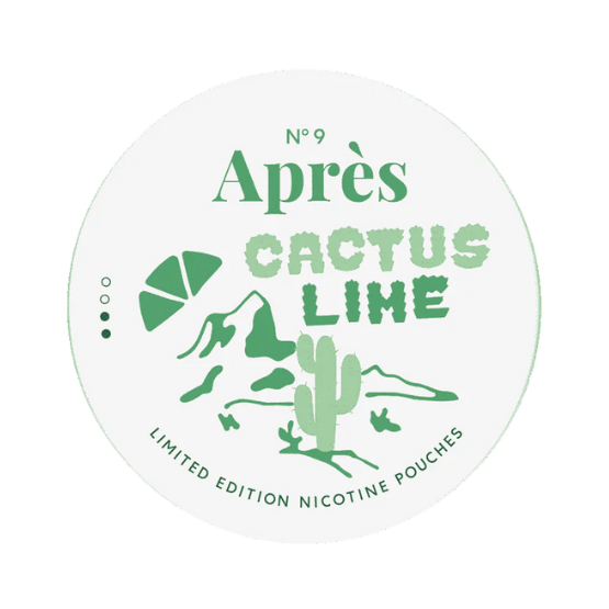 Apres Cactus Lime 4.4mg nicotine pouch