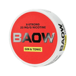 baow gin and tonic nicotine pouch  