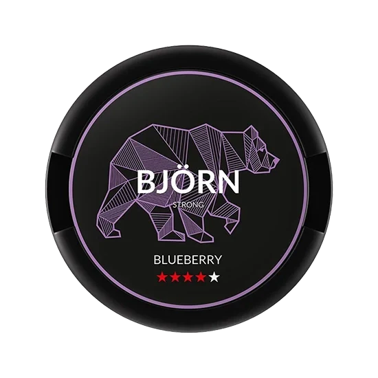 BJÖRN Blueberry Ice nicotine pouches