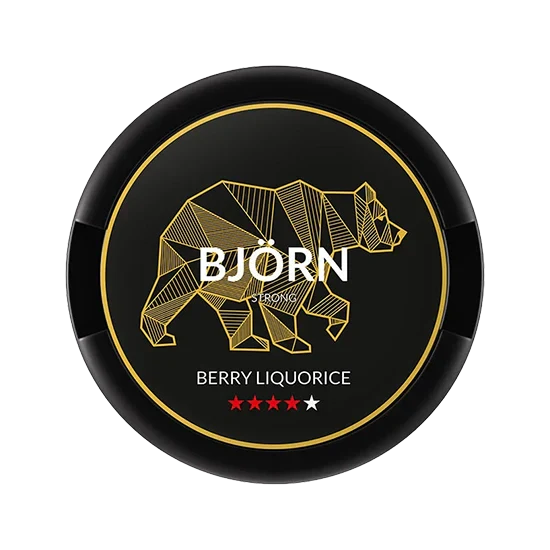 BJÖRN Ice Berry Licorice nicotine pouches