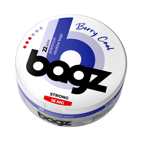 bagz berry cool 16mg nicotine pouches