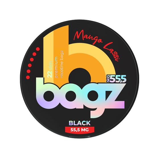 BAGZ Mango Lassi Black 55.5mg