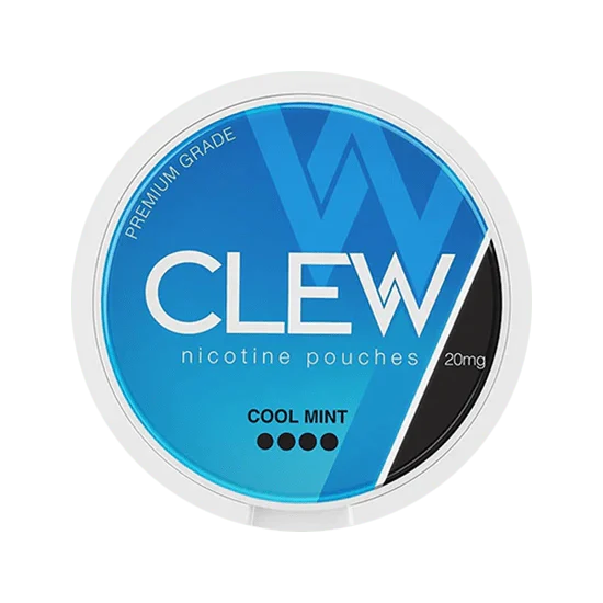 clew cool mint normal extra strong nicotine pouch  