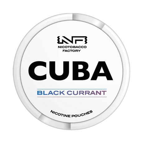 cuba black currant nicotine pouches