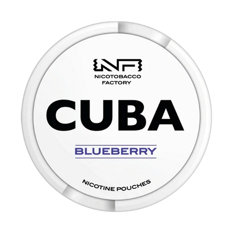 cuba blueberry nicotine pouches