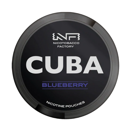 cuba blueberry snus nicotine pouches