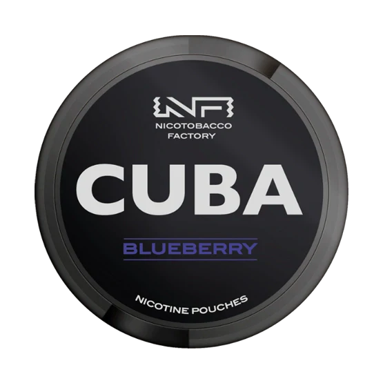 cuba blueberry nicotine pouches