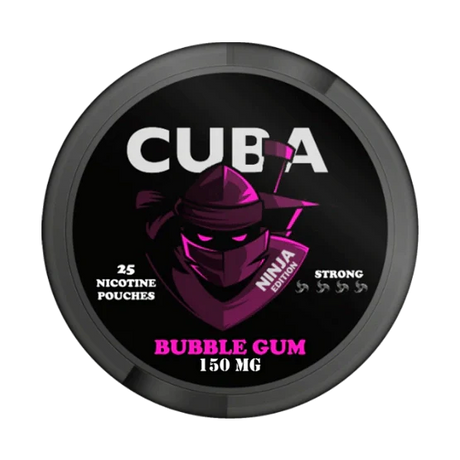 cuba bubblegum nicotine pouches