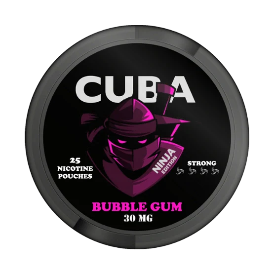 cuba bubblegum nicotine pouches