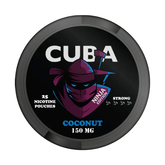 cuba coconut - 150mg nicotine pouches