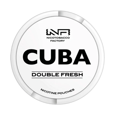 cuba double fresh snus nicotine pouches