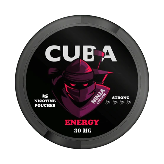 cuba energy - 30mg nicotine pouches
