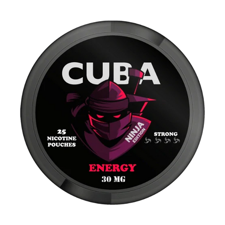 cuba energy - 30mg nicotine pouches