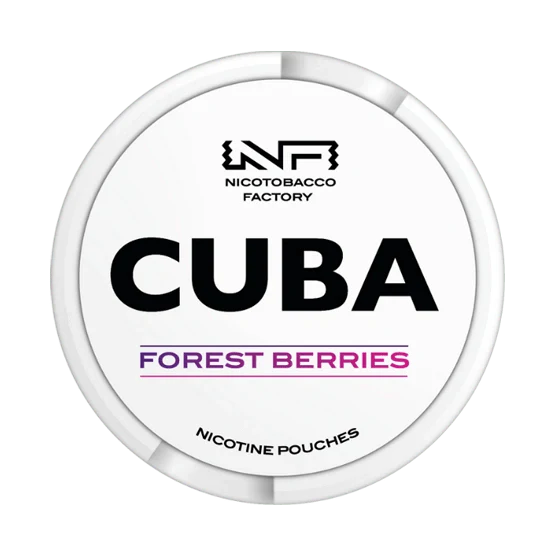 cuba forest berries - 16mg nicotine pouches