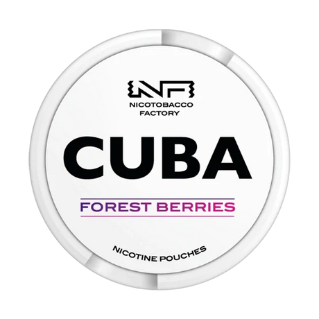 cuba forest berries nicotine pouches