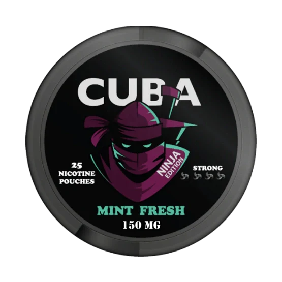 cuba mint fresh nicotine pouches