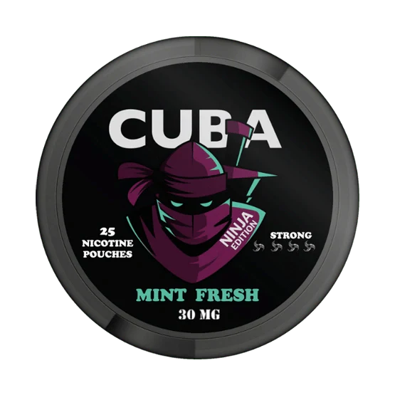 cuba mint fresh - 30mg nicotine pouches