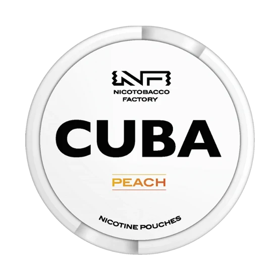 cuba peach nicotine pouches