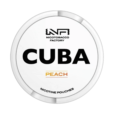 cuba peach nicotine pouches