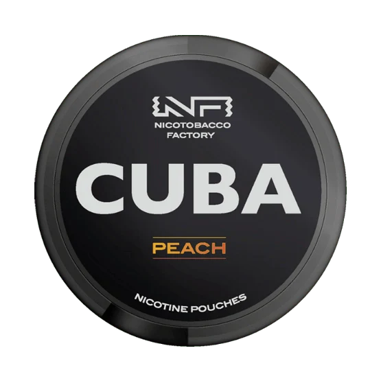 cuba peach - 43mg nicotine pouches