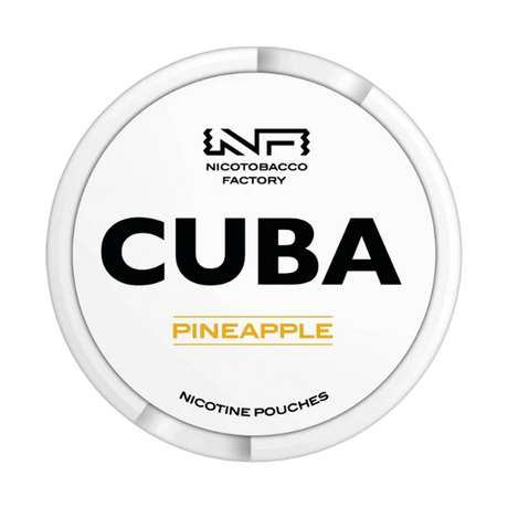 cuba pineapple nicotine pouches