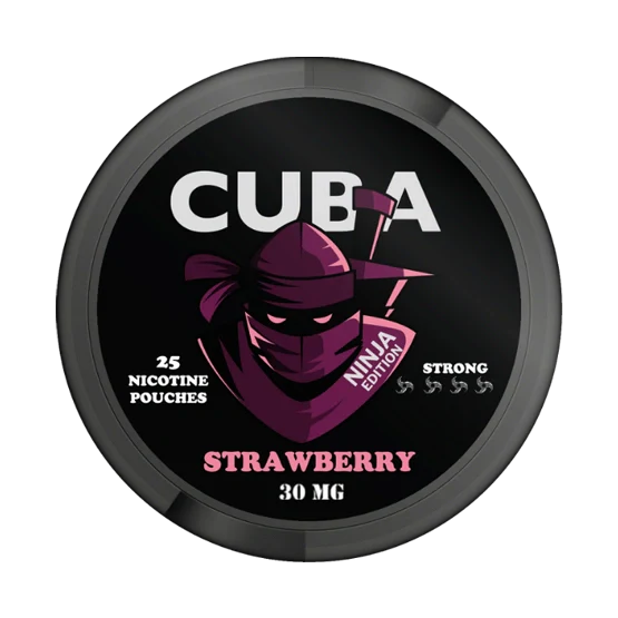 cuba strawberry nicotine pouches