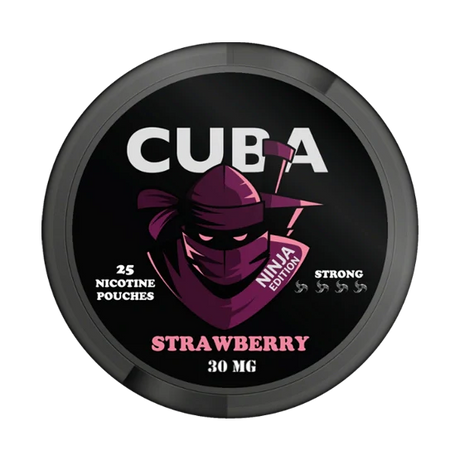 cuba strawberry nicotine pouches