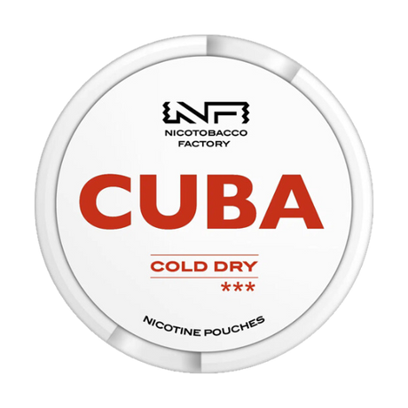 Cuba Cold Dry 16mg nicotine pouch