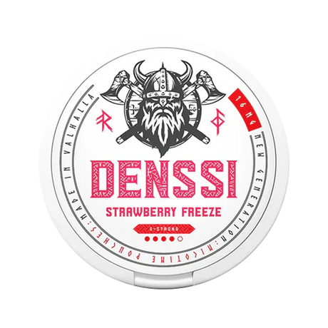 denssi strawberry freeze nicotine pouches