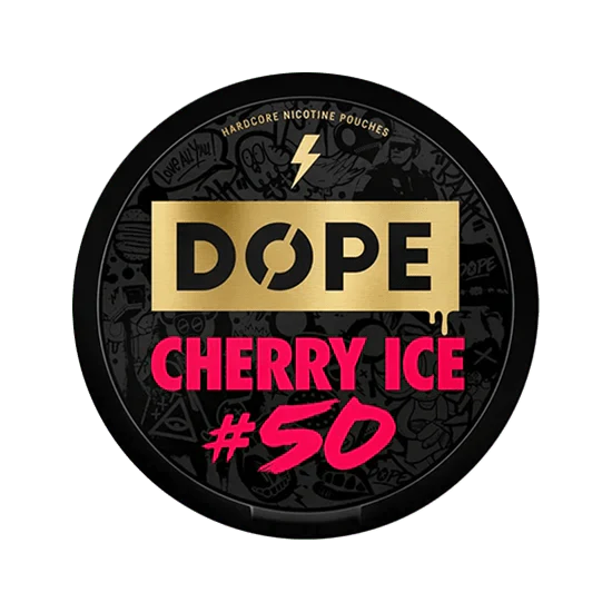 dope cherry ice 50 nicotine pouches