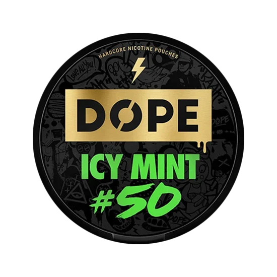 dope icy mint 50 nicotine pouches