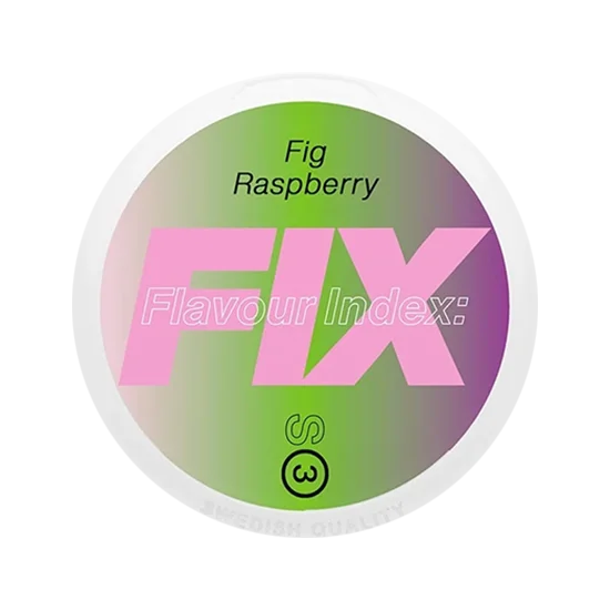 fix raspberry fig nicotine pouches