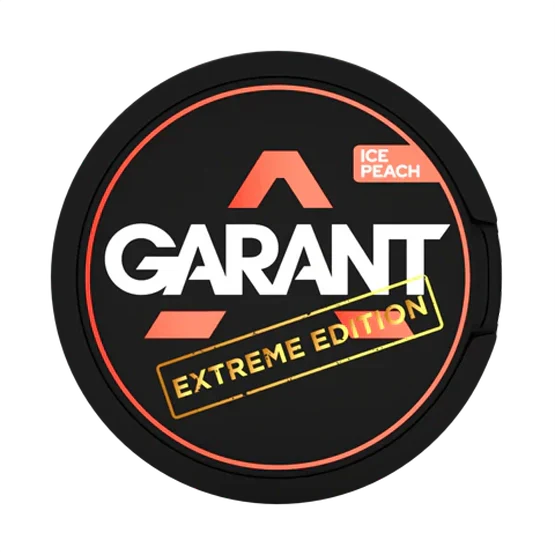 garant ice peach nicotine pouches