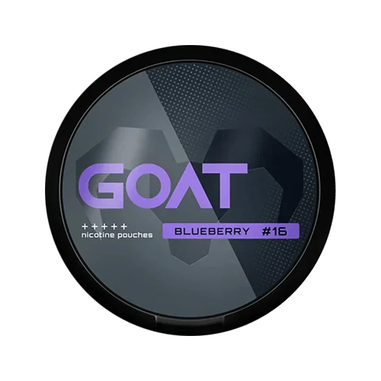 goat blueberry strong nicotine pouches