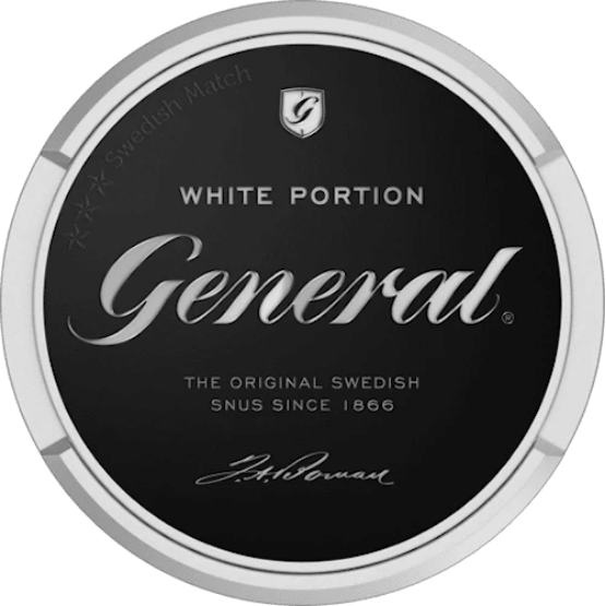 General White Portion Snus