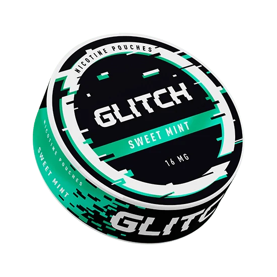 glitch sweet mint 16mg nicotine pouches