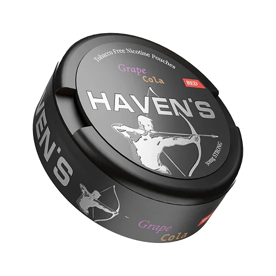 haven's grape cola red nicotine pouches  
