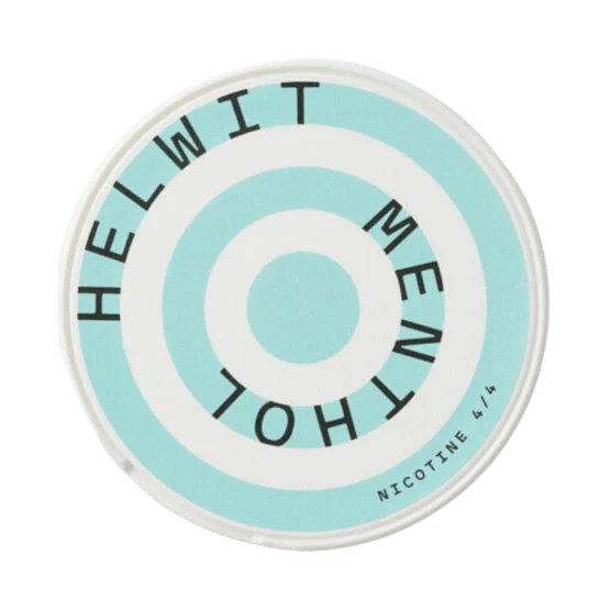 helwit menthol - 12mg/g nicotine pouches