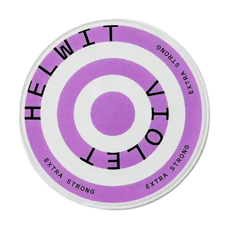 helwit violet extra strong nicotine pouches