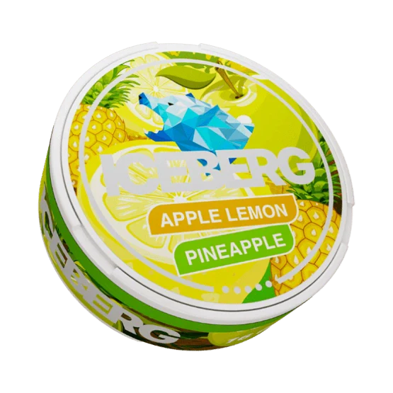 iceberg apple lemon pineapple