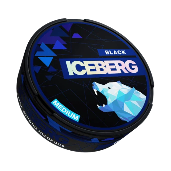 iceberg black medium - 20mg nicotine pouches