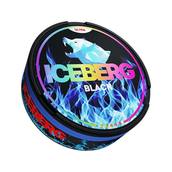 iceberg black - 150mg nicotine pouches