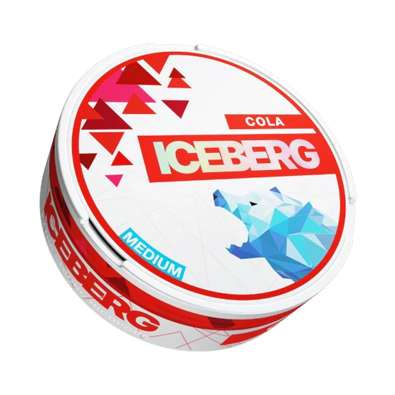 iceberg cola medium - 20mg nicotine pouches