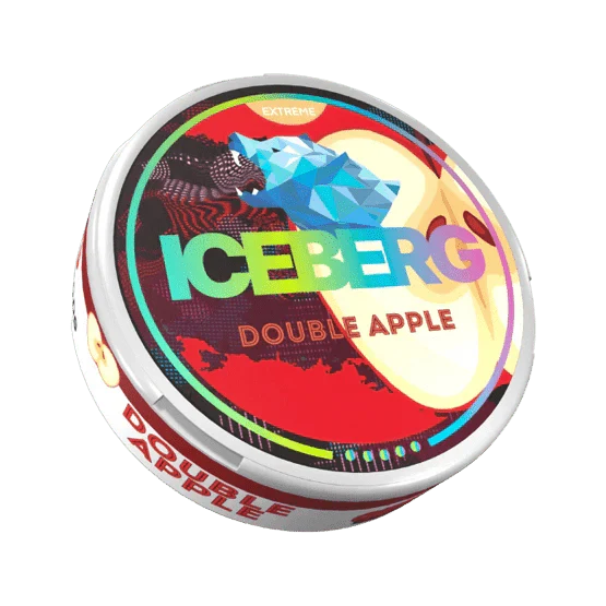 iceberg double apple - 50mg nicotine pouches