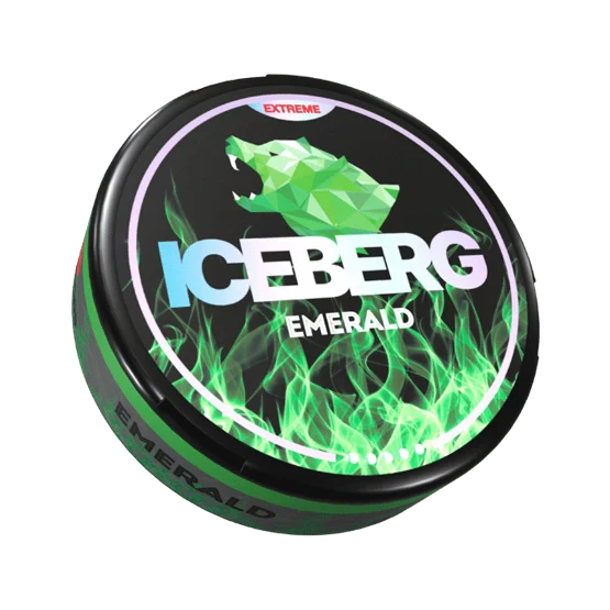 iceberg emerald - 150mg nicotine pouches